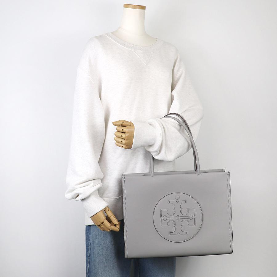 Tory Burch グレー ハンドバッグ　新品　未使用 エバーレディ ジップ ハンドバッグ トートバッグ PVCコーティング