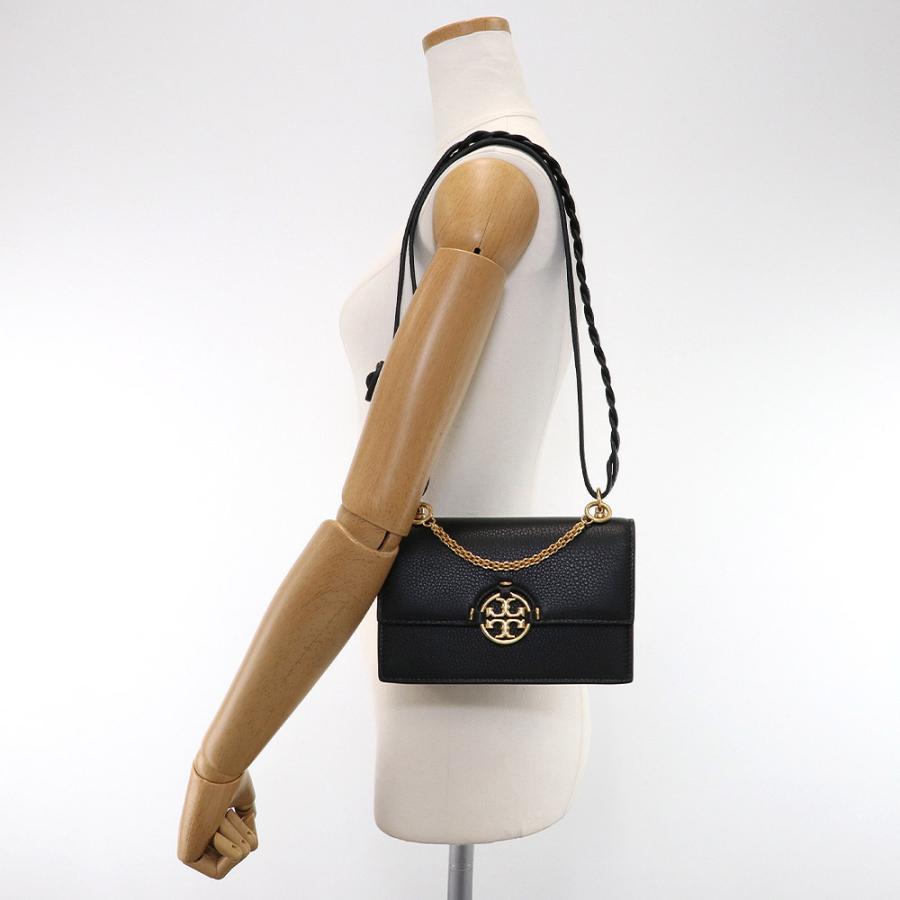 ✨美品✨トリーバーチ　ショルダーバッグ 2way ボンベ ティースモール　黒 TORY BURCH トリーバーチ バッグ ショルダーバッグ 80532 ミニ