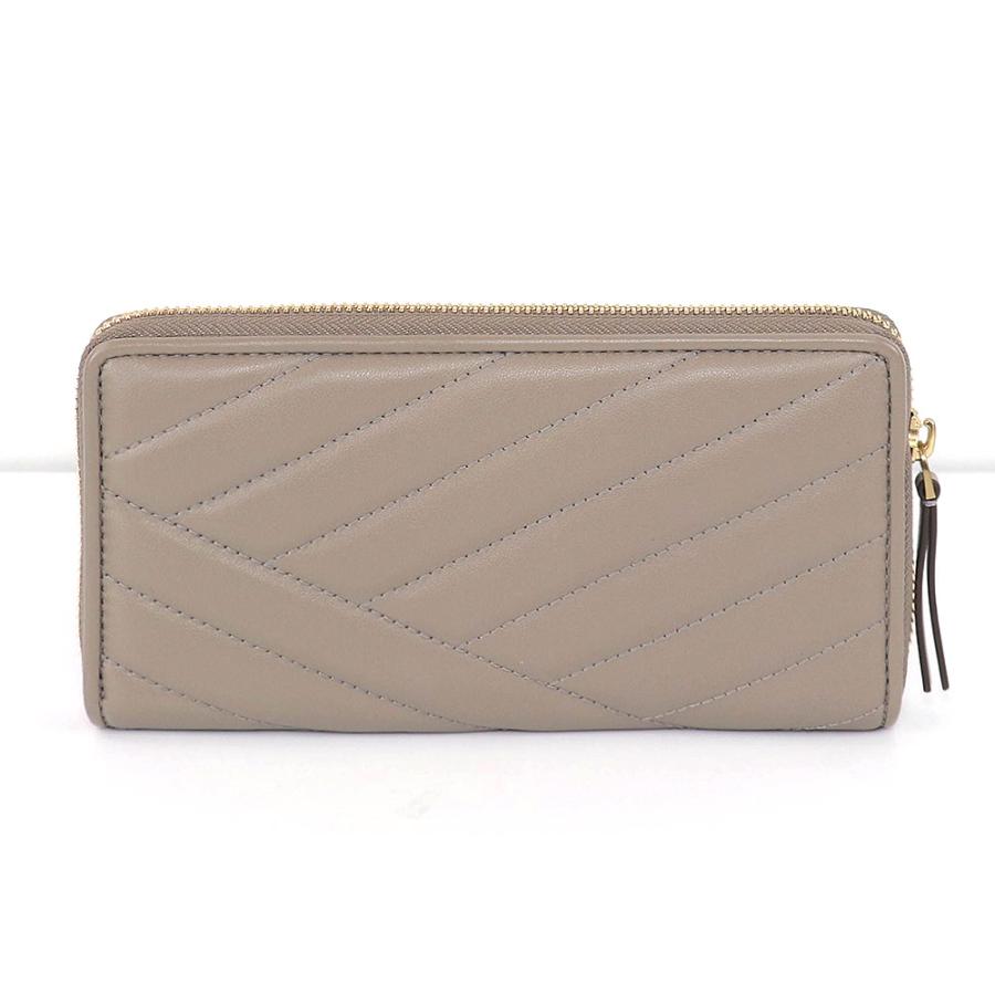 Tory Burch　トリーバーチ 長財布 レディース　レザー グレージュ TORY BURCH（トリーバーチ） 財布 長財布 90348 082 シェブロン