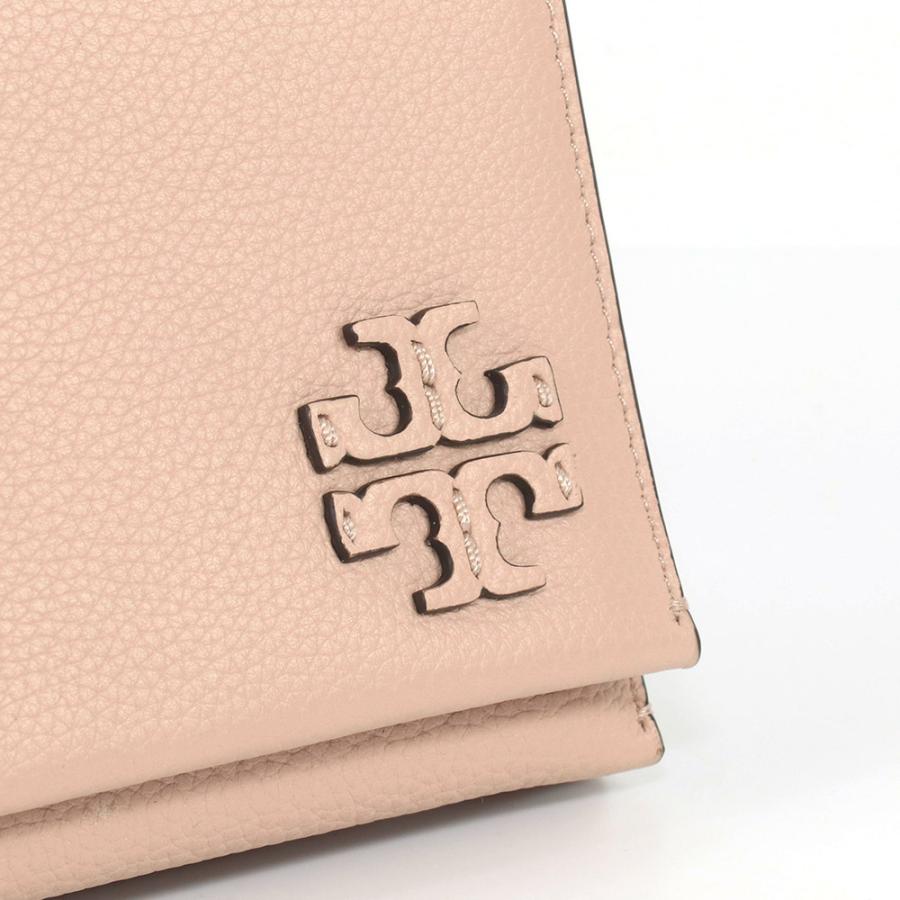 トリーバーチ／TORY BURCH バッグ ショルダーバッグ 鞄 レディース 女性 女性用 レザー 革 本革 ベージュ  67297 036 THEA FLAT WALLET CROSSBODY ティア ウォレットバッグ TORY BURCH（トリーバーチ） バッグ ショルダーバッグ 90822 927 長