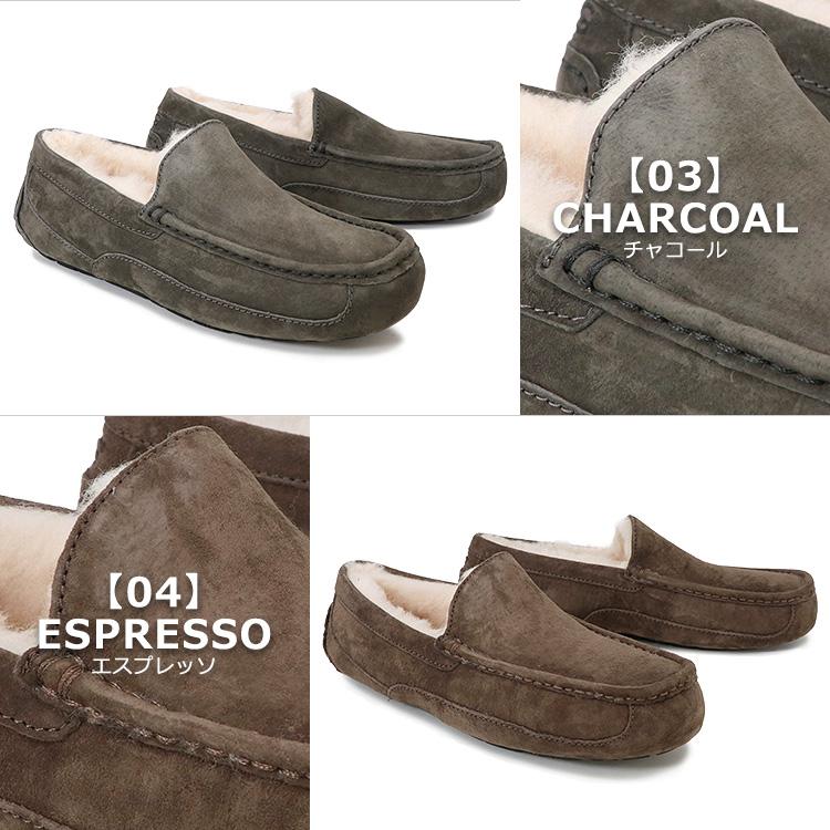 UGG アグ ムートン メンズ モカシン ASCOT アスコット 正規品 父 UGG アグ ムートン メンズ モカシン ASCOT アスコット 正規品 父