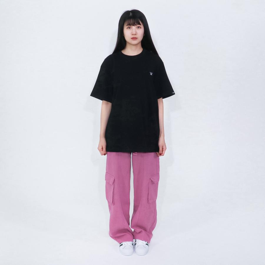 VYM ヴィム 半袖 Tシャツ SIMPLE LOGO TSHIRT BLACK メンズ レディース 男女兼用 韓国 ファッション｜hommage｜10