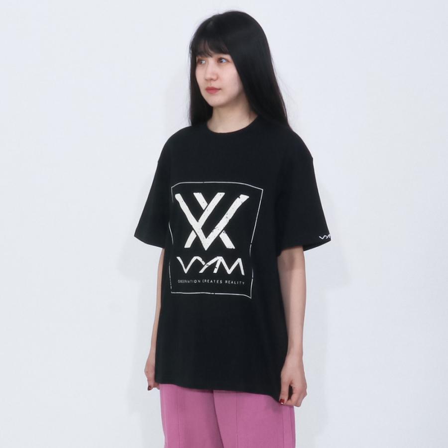 ヴィム VYM Tシャツ SQUARE CRACK TSHIRT BLACK 半袖 レディース メンズ 男女兼用 韓国 ファッション｜hommage｜11