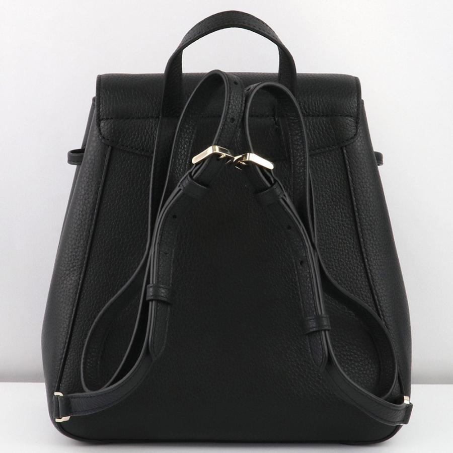 kate spade ブラック レザーバックパック kate spade NEW YORK リュックサック、デイパック（バッグ、小物