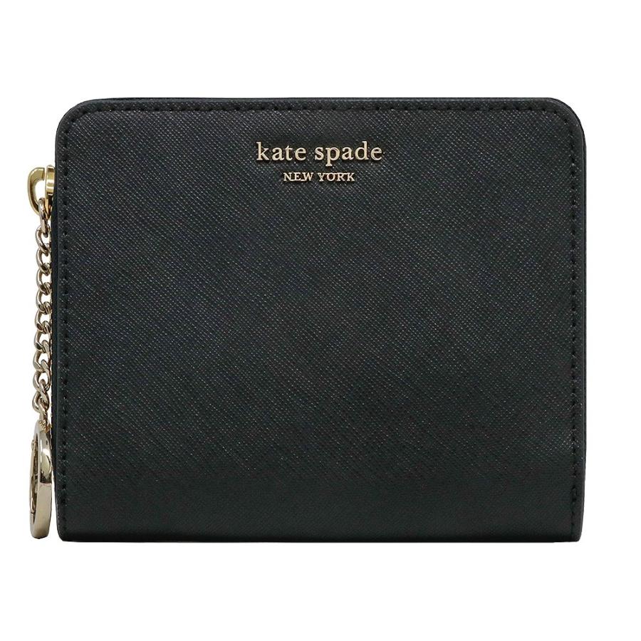 【P3倍】 ケイトスペード KATE SPADE 財布 二つ折り財布 WLRU5424 001 ウォレット アウトレット レディース