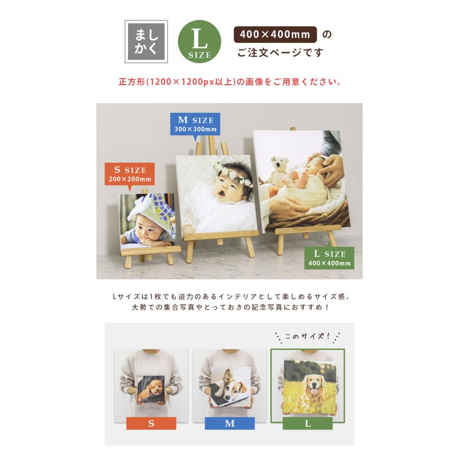 キャンバスプリント 写真 キャンバス 写真パネル ギフト プレゼント 40cm Lサイズ フォトパネル アートパネル アートボード アートフレーム 記念写真【takumu】 | ブランド登録なし | 03