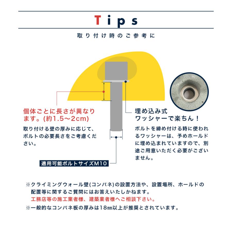 HOLDREAM クライミング ホールド 「30個」 岩 グレー プロ仕様