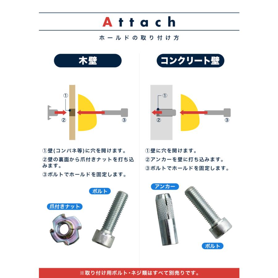 HOLDREAM クライミング ホールド 「30個」 岩 オフホワイト プロ仕様