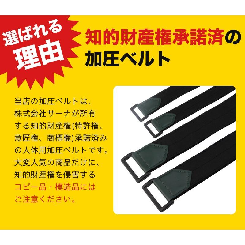 加圧ベルト 究極の美脚 ゴムベルト トレーニングベルト ゆる圧 加圧