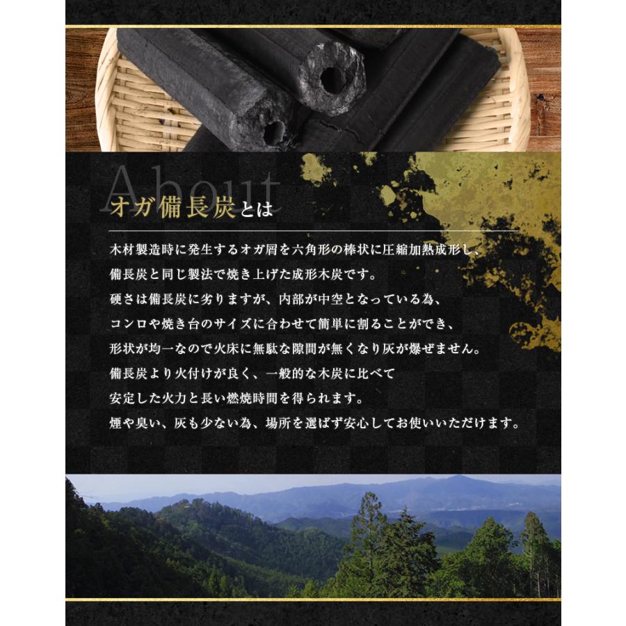 炭職人 オガ炭 国産 20kg (10kg×2箱) オガ備長炭 長時間燃焼 高火力