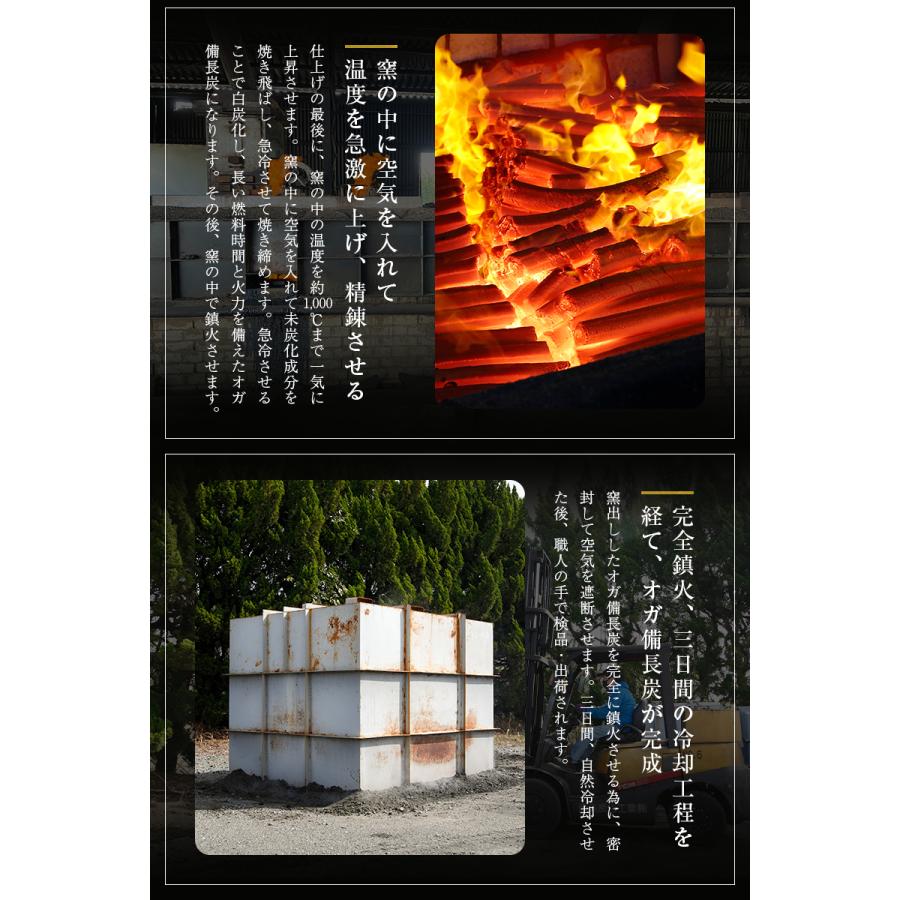 炭職人 オガ炭 国産 30kg (10kg×3箱) オガ備長炭 長時間燃焼 高火力