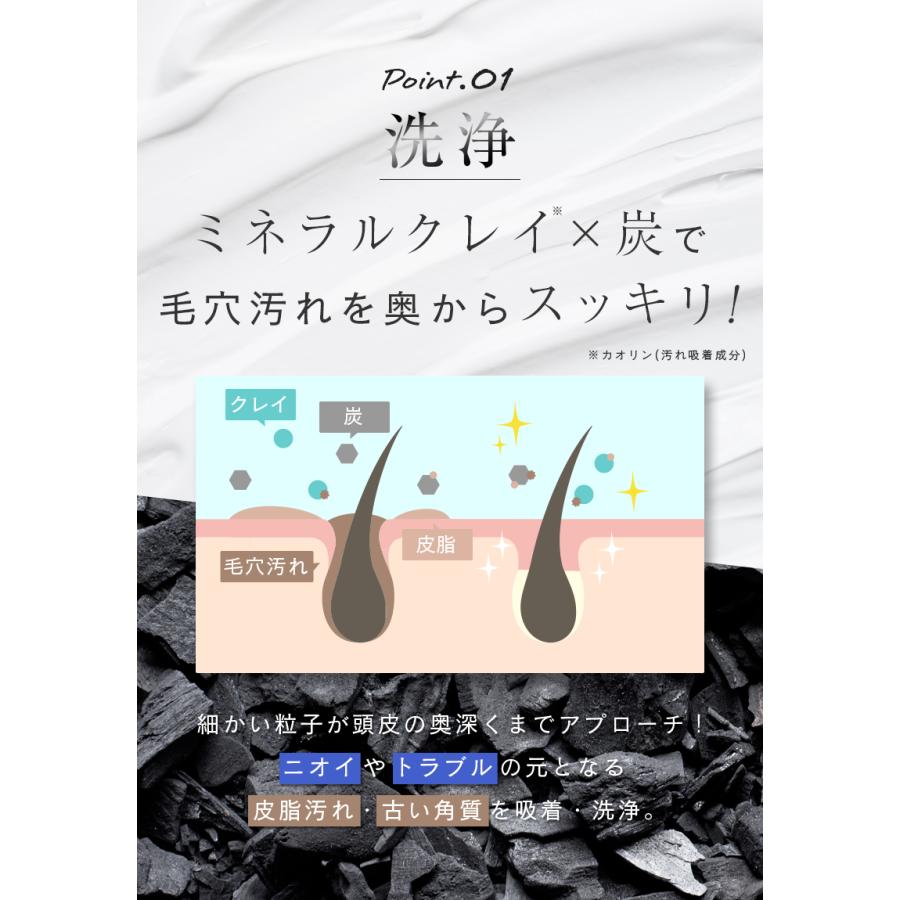 クレイ クリーム シャンプー クレイシャンプー 2個セット ミクラ 保湿
