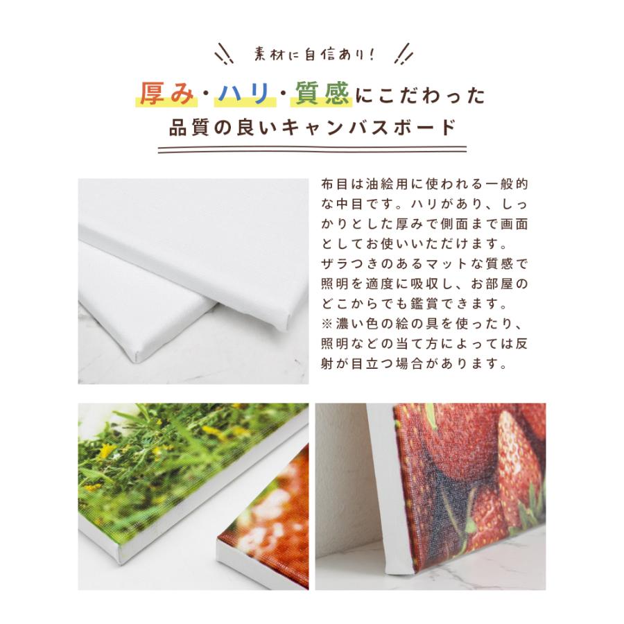 キャンバスボード 10枚セット 30cm×30cm 中目 張りキャンバス Mサイズ