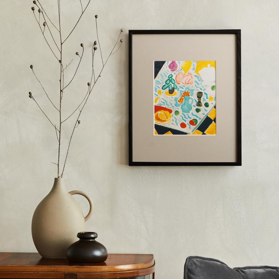 アンリ・マティス 「緑色の大理石のテーブルと静物」アートポスター