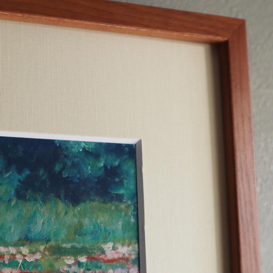 クロード・モネ 「睡蓮の池 1904年」アートポスター（フレーム付き