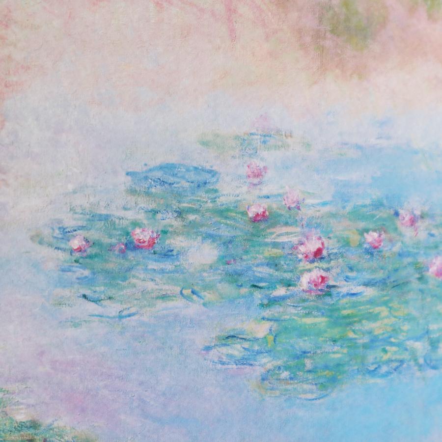 クロード・モネ 「睡蓮 1907年」アートポスター（フレーム付き） / Claude Monet“Water Lilies 1907”名画 ...