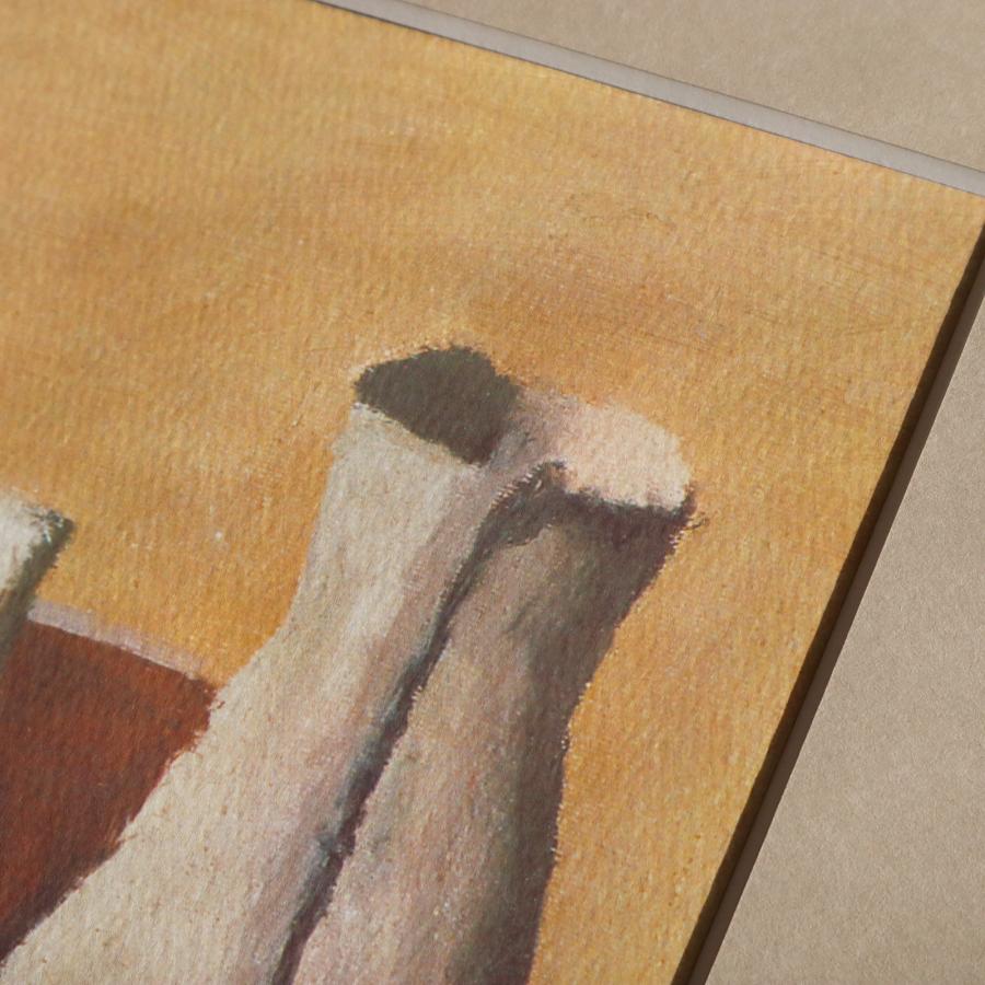 ジョルジョ・モランディ 「静物 1958」アートポスター（フレーム付き