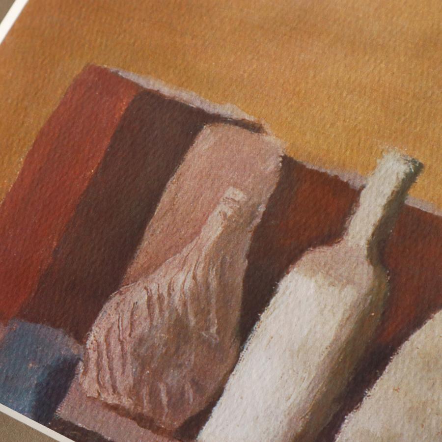 ジョルジョ・モランディ 「静物 1958」アートポスター（フレーム付き