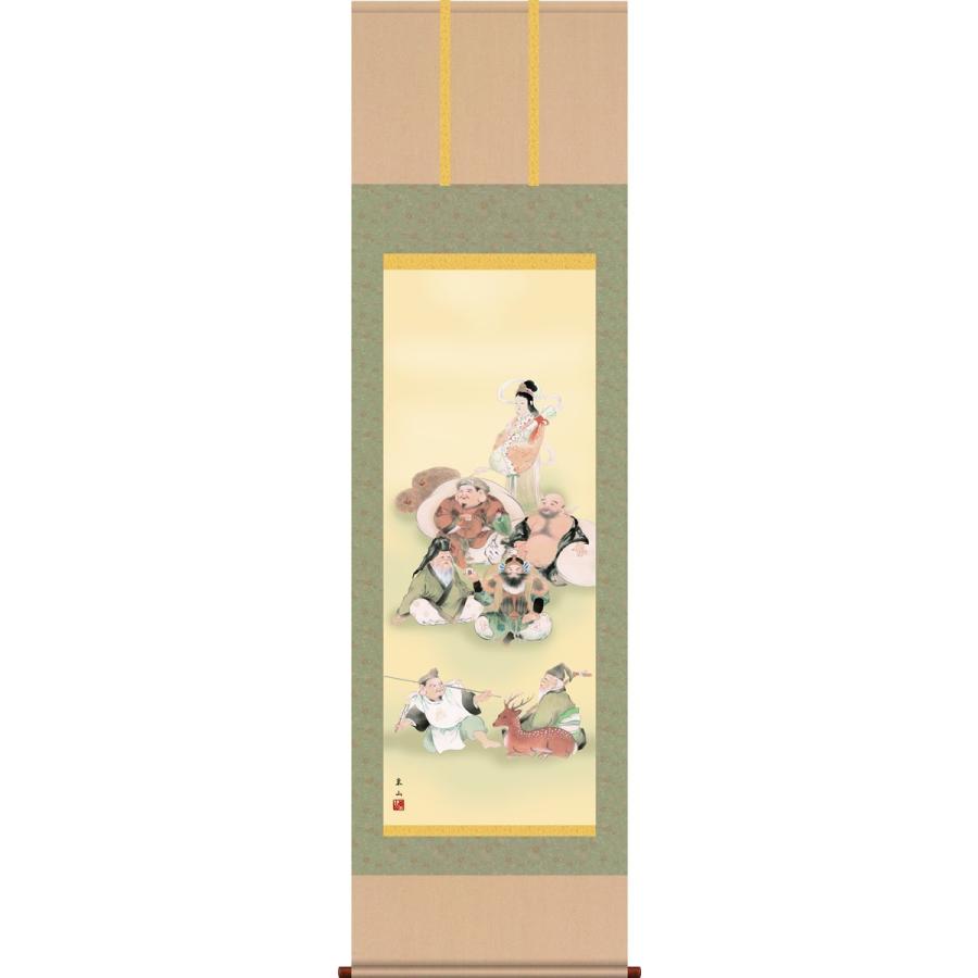 信頼 掛軸 掛け軸 七福神 榎本東山 おめでたい掛軸送料無料 尺五 桐箱 祝賀用掛軸 床の間 和室 飾る 正月 オシャレ モダン 表装 D1 001 掛け軸のほなこてyahoo 店 通販 Yahoo ショッピング 新しい到着 Lisgis Net