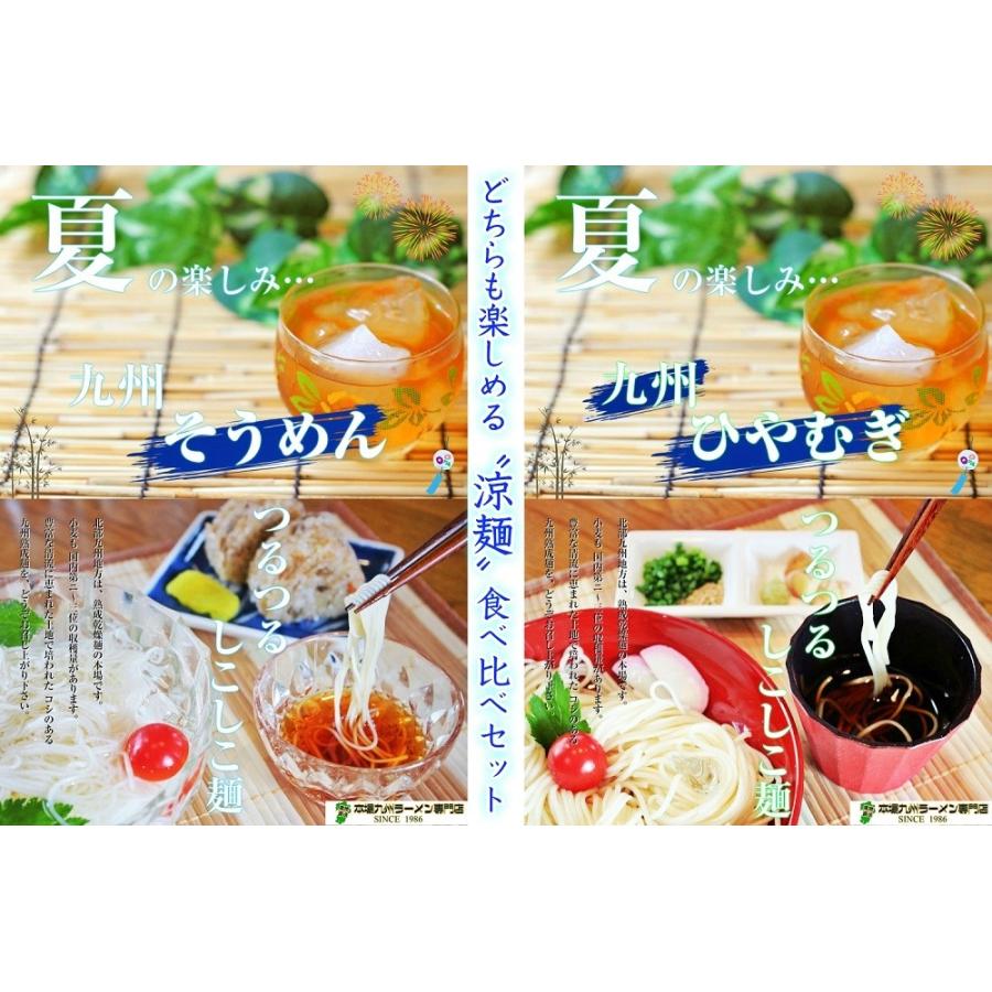 そうめん ひやむぎ 冷麦 素麺 お取り寄せ 九州熟成そうめん250g 2袋 九州熟成ひやむぎ250g 2袋 たっぷり1キロ 保存食お試しグルメ Ku Noodlemix001 C 本場九州ラーメン専門店 通販 Yahoo ショッピング