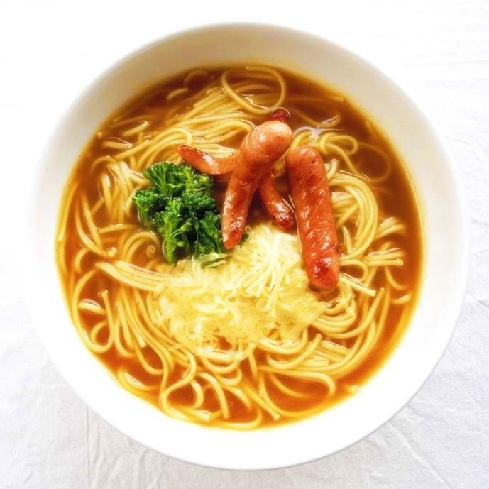 ラーメン　お取り寄せ　濃厚カレースパイス味　8人前　セット　和風ダブルスープ　310kcal　本格派　スパイスたっぷり　　お試しグルメギフト｜honba-kyusyu｜06