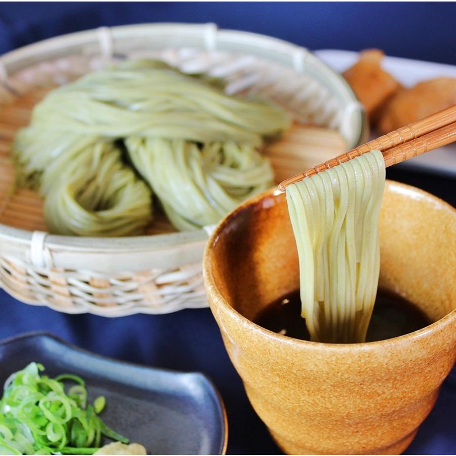 茶そば　お取り寄せ　蕎麦　静岡県産　抹茶使用　2人前（1袋）×2セット　計4人前（2袋）入り　爽やかな風味　ほんのり…茶が香る　お試しグルメギフト｜honba-kyusyu｜06