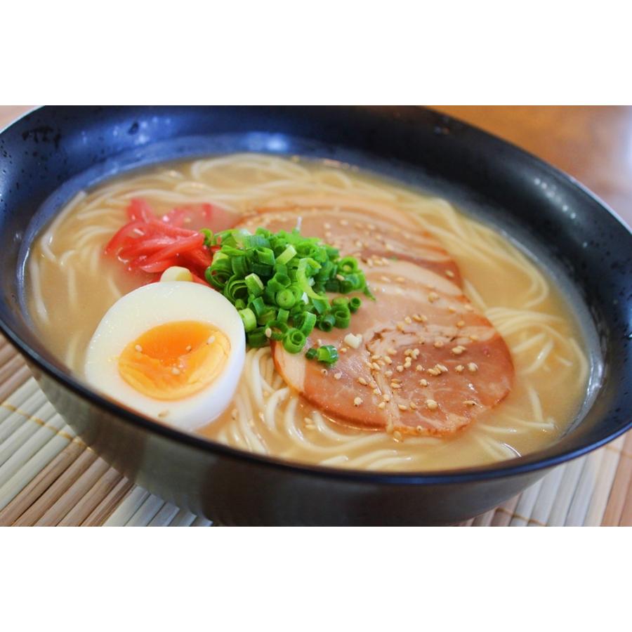 博多とんこつ味　＆　中華そば味　ラーメン　九州生麺　セット　2人前＋替玉1食付　本場豚骨＆旨口醤油スープ　お取り寄せ　ご当地　メール便　お試しグルメ｜honba-kyusyu｜10