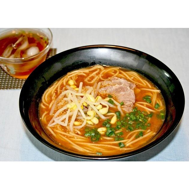 九州みそ味　2人前＋替玉麺2食付　みそラーメン　三種ブレンド味噌　コクと旨味たっぷり　かくし味　本場豚骨エキス入り　メール便　お試しグルメギフト｜honba-kyusyu｜18