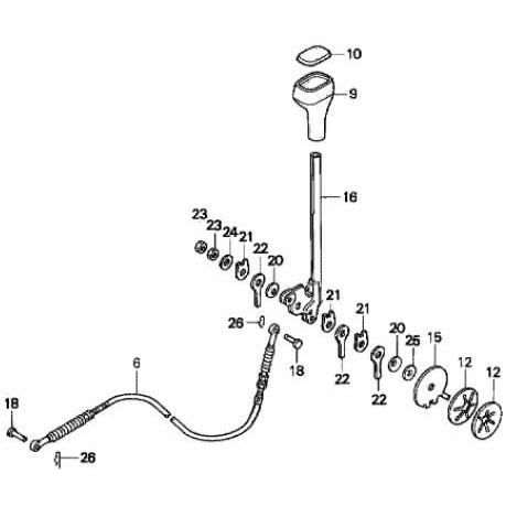 ホンダ（HONDA） ホンダ除雪機純正パーツ チェンジケーブル 対応機種