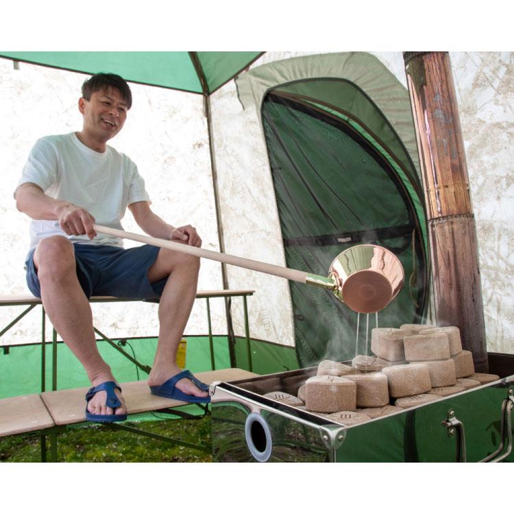 Fireside　ファイヤーサイド　コッパーロウリュひしゃく (ロング) 41121　アウトドア　サウナ用品　キャンプ　日本製　柄杓_4