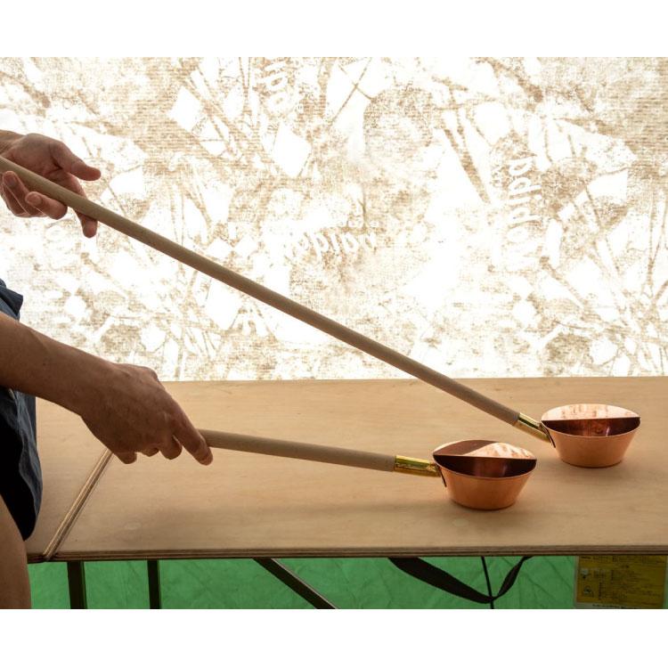 Fireside　ファイヤーサイド　コッパーロウリュひしゃく (ロング) 41121　アウトドア　サウナ用品　キャンプ　日本製　柄杓_8