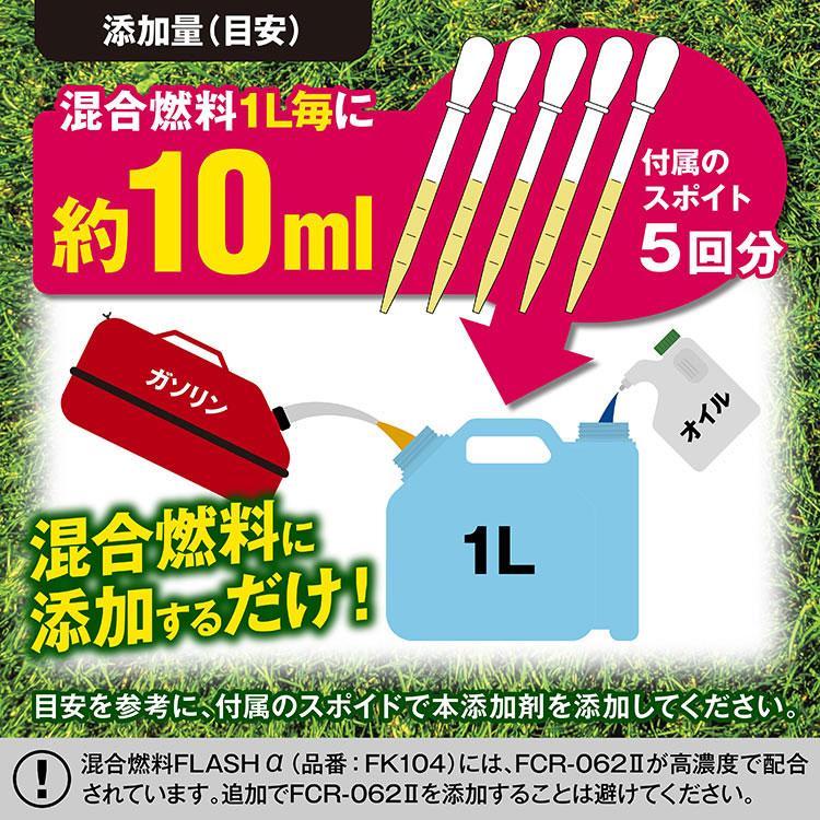 AZ AZ(エーゼット) エンジン式刈払機専用燃料添加剤 FCR-0622-2 50ml