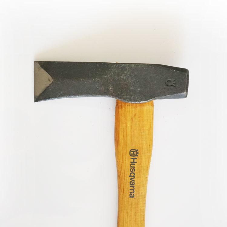 薪割り用斧　ハスクバーナ　中古品 ハスクバーナ クサビ打込用 薪割り斧 (全長80cm) 531311701 ｜ 薪割り