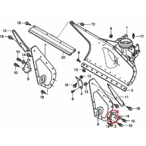 除雪機　フジイ　オーガスキッド　4個　新品　送料込み フジイ｜除雪機 SGガソリン