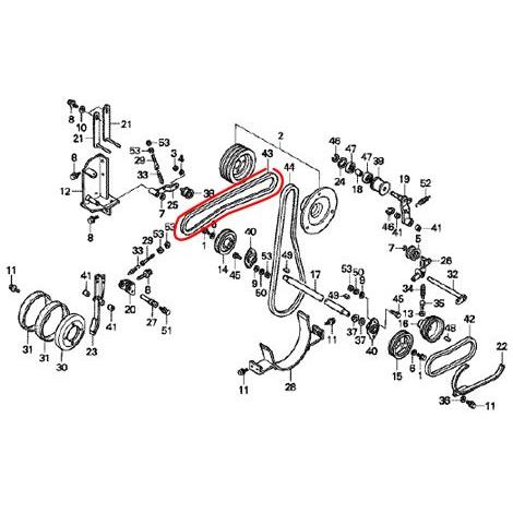 ホンダ（HONDA） 【販売終了】ホンダ除雪機純正パーツ Vベルト 対応