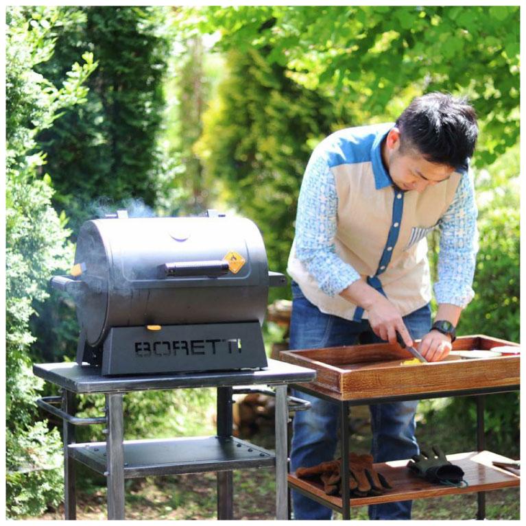 Fireside　ファイヤーサイドボレッティ TERZO(テルツォ) チャコールバーベキューグリル （87150　アウトドア　炭焼きオーブガーデンキャンプ）_6
