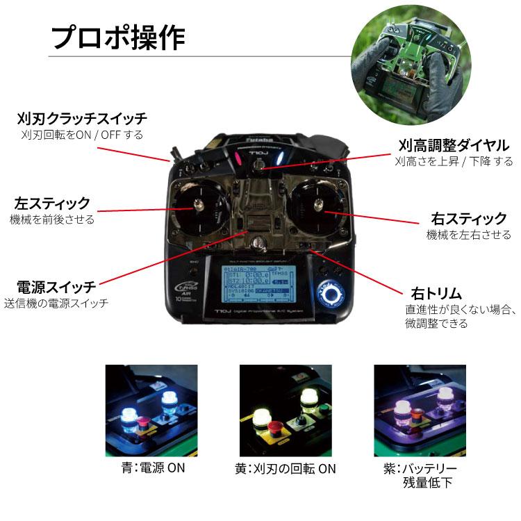 在庫あり 即納価格」オカネツ工業 ラジコン草刈機 AIRAVO AIR700