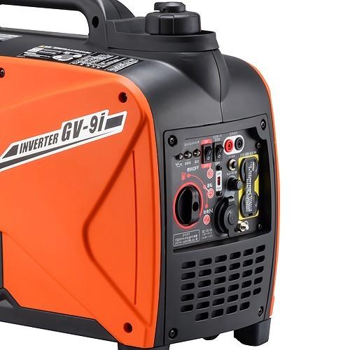 即可送料込コーシンKOSHIN インバーター発電機 GV-9iDIY 工進（KOSHIN） 発電機 家庭用 インバーター GV-9i 移動キャリーセット