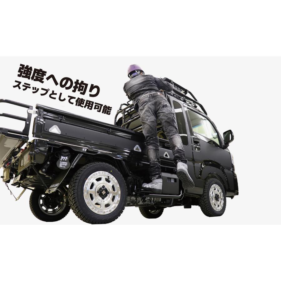 メーカー直送＆代引不可」 HARDCARGO ハイゼットジャンボ用 Vツイン