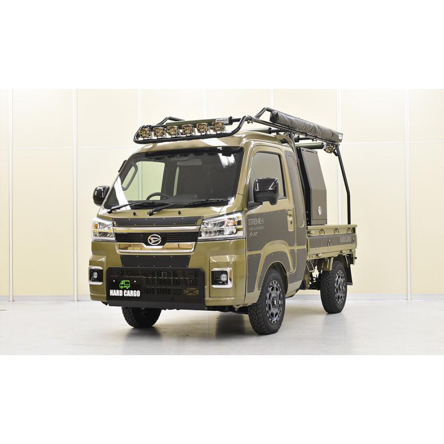 「メーカー直送＆代引不可」 HARDCARGO LEDスキッドグリル ※適合車種によりデザインが違います。