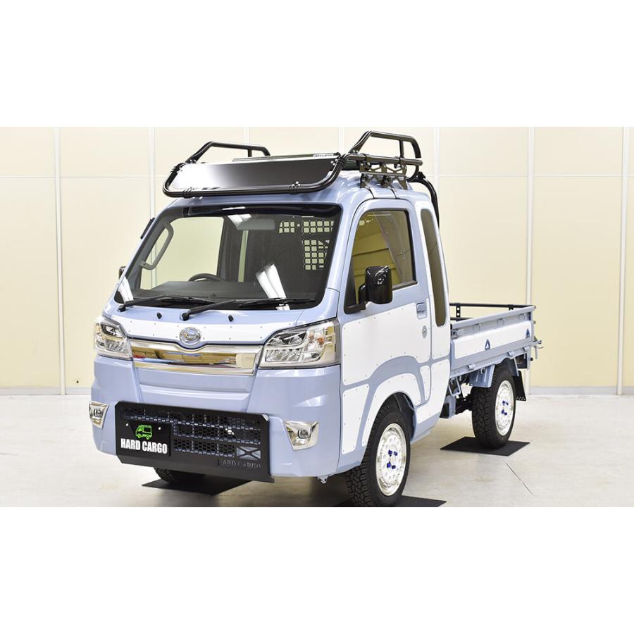 「メーカー直送＆代引不可」 HARDCARGO LEDスキッドグリル ※適合車種によりデザインが違います。