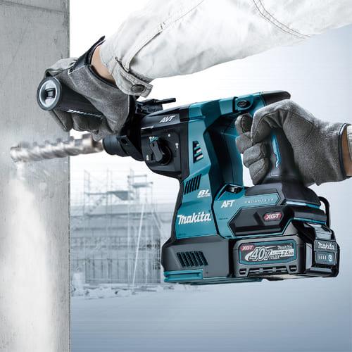 マキタ（makita） 28mm 充電式ハンマドリル【HR001GRDX】バッテリ 