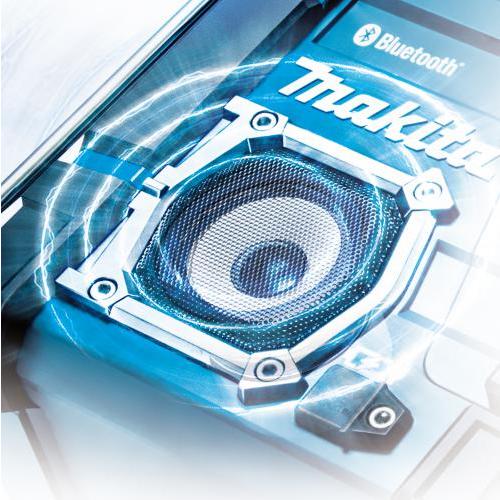 マキタ（makita） 充電機能付ラジオ 青【MR300】本体のみ「バッテリ