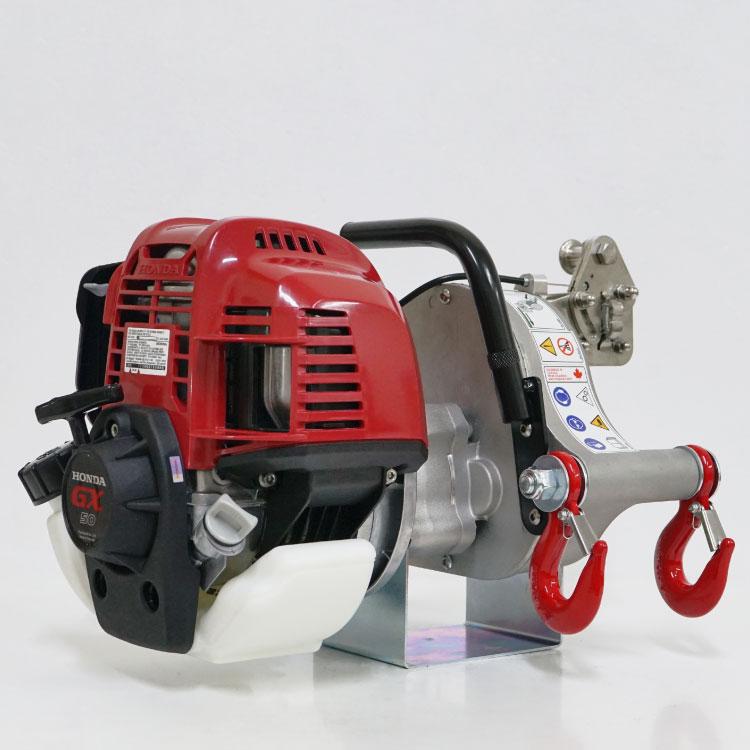 ロープウインチ ホンダエンジン PCW4000 エンジン ポータブル ウィンチ ポータブルウインチ PCW4000 ロープウインチ — PLOW(プラウ)公式ストア