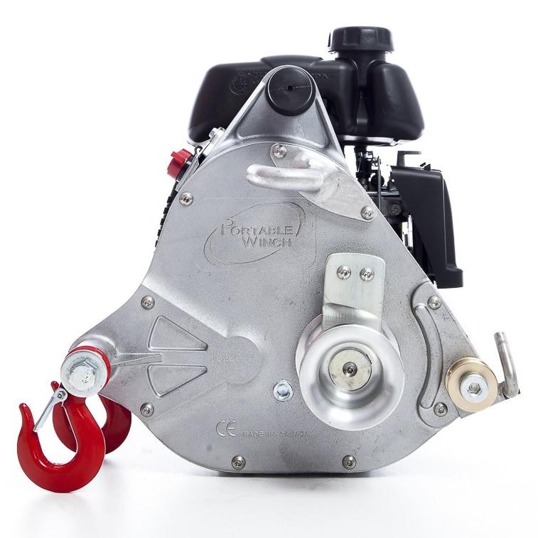 ウインチ ロープウインチ 本体 ホンダ高耐久エンジンGXH50搭載 PCW5000