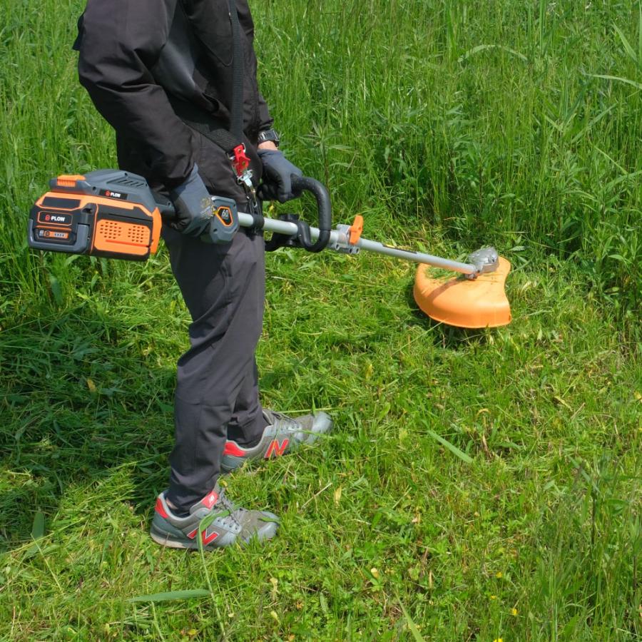 PLOW 「2025年新商品」プラウ バッテリー式 草刈り機 刈払い機 60V