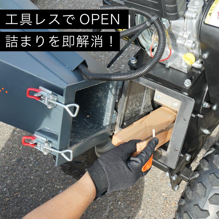 1月1〜3日はP5倍」PLOW 粉砕機 チッパーシュレッダー 最大直径100mm