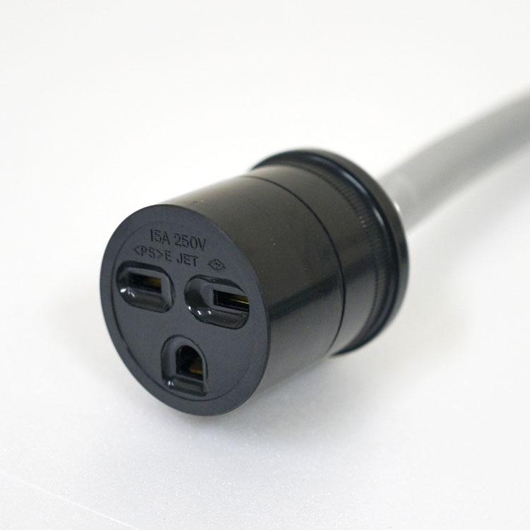 PLOW 電動薪割り機ELS12用 延長電源ケーブル10m PH-ELS12-OP1 : プラウ