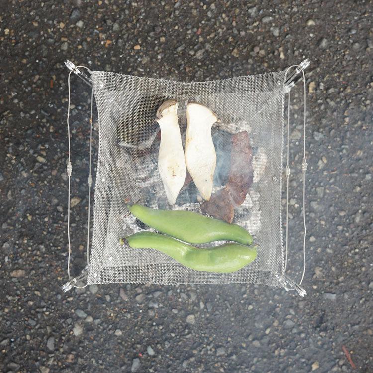 PLOW 【数量限定】PLOW 折りたたみコンパクト焚き火台 ソロキャンプ