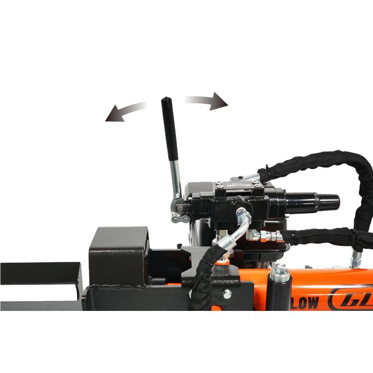 PLOW 「組立済み」プラウ 薪割り機 メイキ エンジン GLS12 油圧式 12